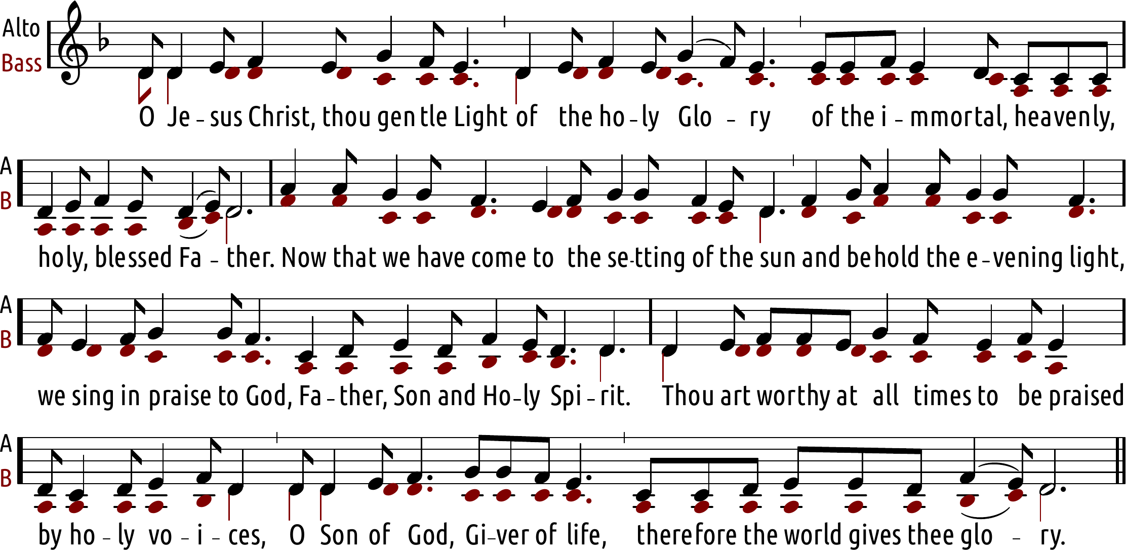 Evening Hymn of Light